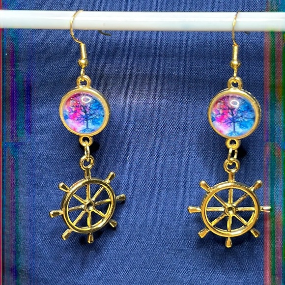 22214 Tree of Life Earrings - Picture 1 of 4